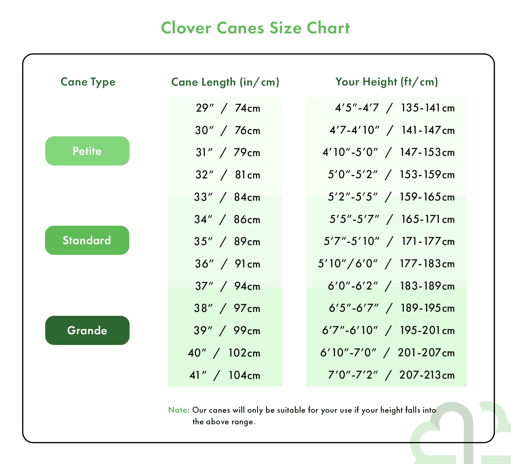 SIze Chart 2025